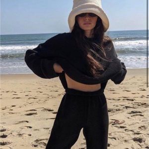 NA NIN Levi Cotton Rib Bucket Hat (Oat)